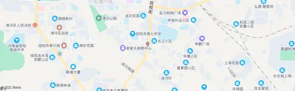 信阳供电所_公交站地图_信阳公交_妙搜公交查询2025