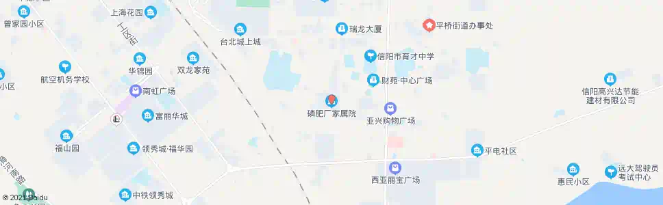 信阳磷肥厂_公交站地图_信阳公交_妙搜公交查询2025