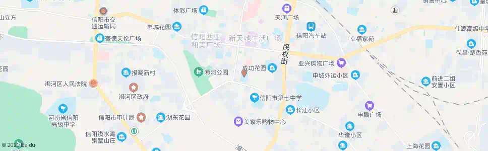 信阳十三小_公交站地图_信阳公交_妙搜公交查询2025