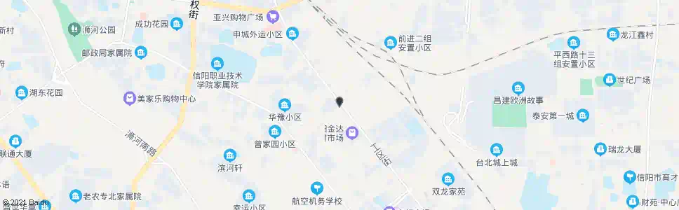 信阳四里棚菜场后门_公交站地图_信阳公交_妙搜公交查询2025