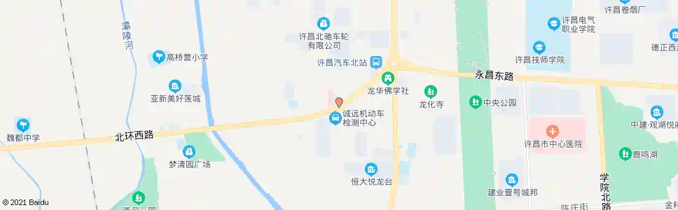 许昌魏都医院_公交站地图_许昌公交_妙搜公交查询2025