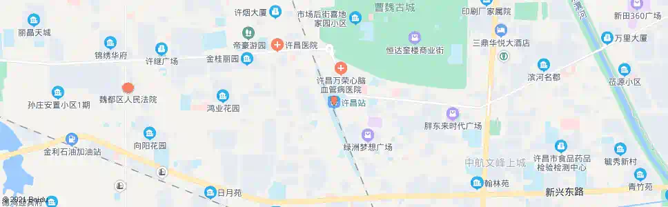 许昌前进路西口_公交站地图_许昌公交_妙搜公交查询2025