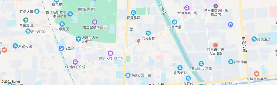 许昌文峰广场_公交站地图_许昌公交_妙搜公交查询2025