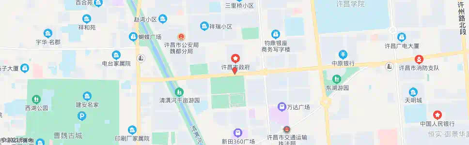许昌县武装部_公交站地图_许昌公交_妙搜公交查询2025