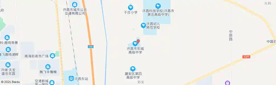 许昌邓庄乡中学_公交站地图_许昌公交_妙搜公交查询2025