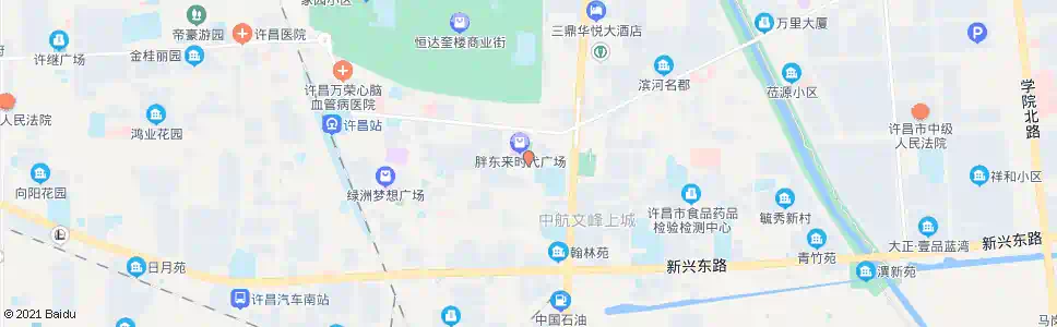 许昌时代广场_公交站地图_许昌公交_妙搜公交查询2025