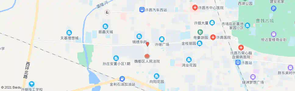 许昌许继宾馆_公交站地图_许昌公交_妙搜公交查询2025