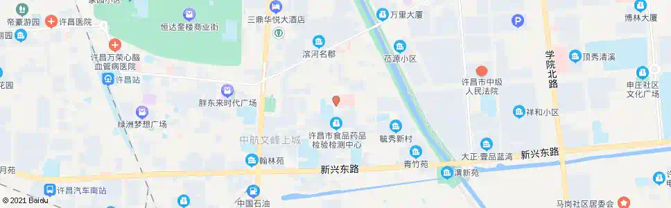 许昌市中医院西门_公交站地图_许昌公交_妙搜公交查询2025
