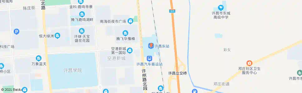 许昌汽车东站_公交站地图_许昌公交_妙搜公交查询2025