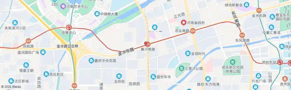 郑州金水东路黄河南路站_公交站地图_郑州公交_妙搜公交查询2025