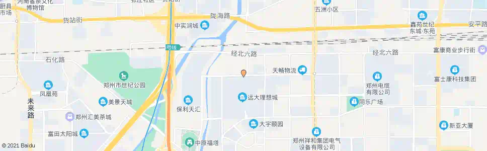 郑州远大理想城北门_公交站地图_郑州公交_妙搜公交查询2025