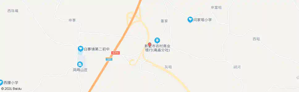 郑州新密高庙村_公交站地图_郑州公交_妙搜公交查询2025