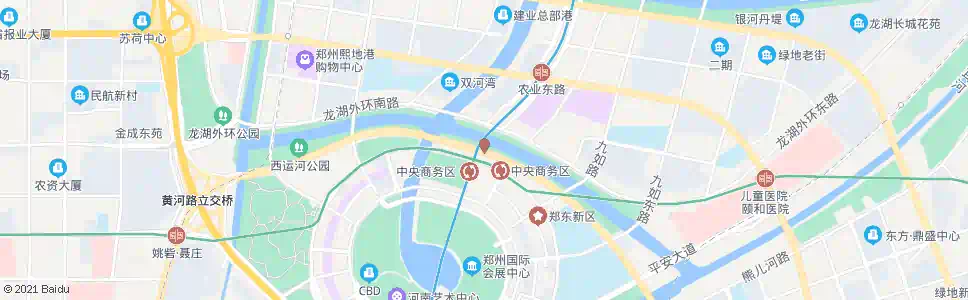 郑州黄河东路商务东一街_公交站地图_郑州公交_妙搜公交查询2025