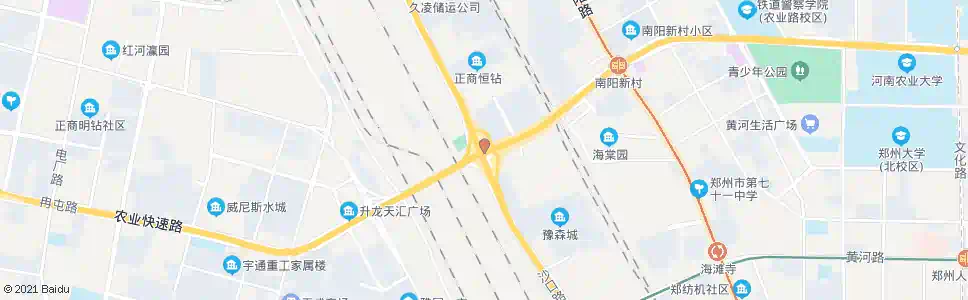郑州农业路沙口路_公交站地图_郑州公交_妙搜公交查询2025