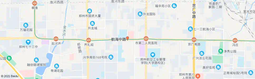 郑州航海路孙八寨_公交站地图_郑州公交_妙搜公交查询2025
