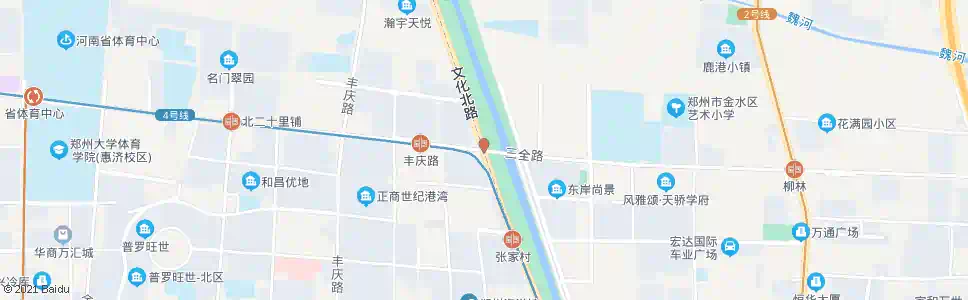 郑州文化路三全路站_公交站地图_郑州公交_妙搜公交查询2025