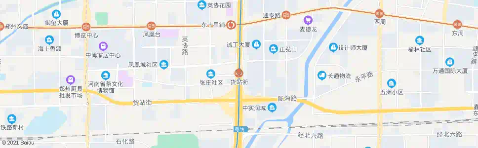 郑州货站街站_公交站地图_郑州公交_妙搜公交查询2025