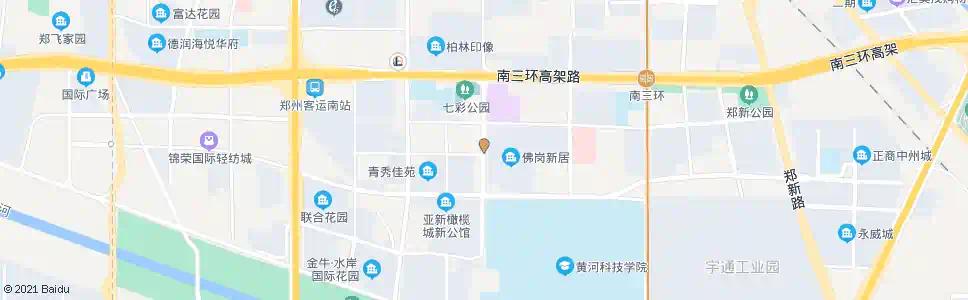 郑州佛岗村_公交站地图_郑州公交_妙搜公交查询2025