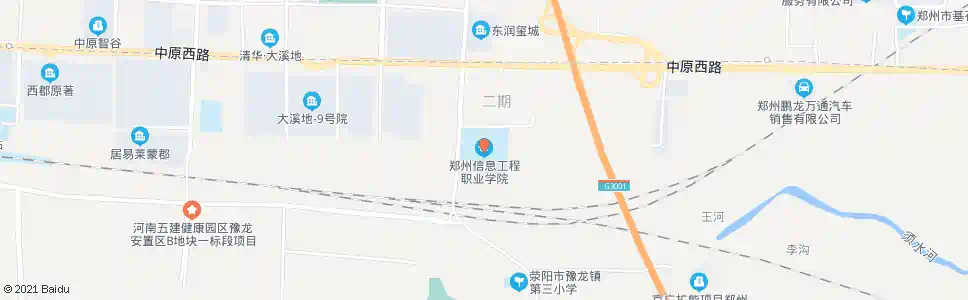 郑州中原西路石柱岗(郑州信息工程职业学院)_公交站地图_郑州公交_妙搜公交查询2025