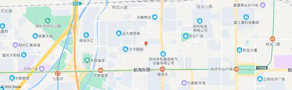 郑州经北二路经开第二大街_公交站地图_郑州公交_妙搜公交查询2025