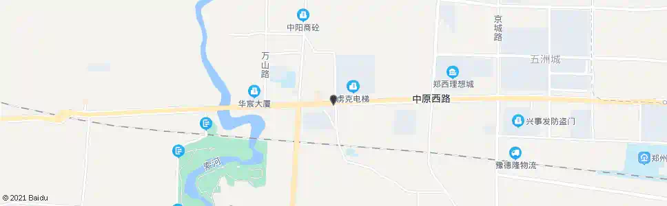 郑州中原西路乔楼_公交站地图_郑州公交_妙搜公交查询2025