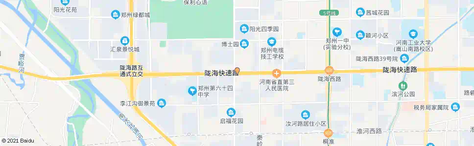 郑州华山路陇海路_公交站地图_郑州公交_妙搜公交查询2025