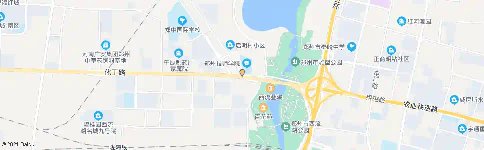 郑州化工路瑞达路_公交站地图_郑州公交_妙搜公交查询2025