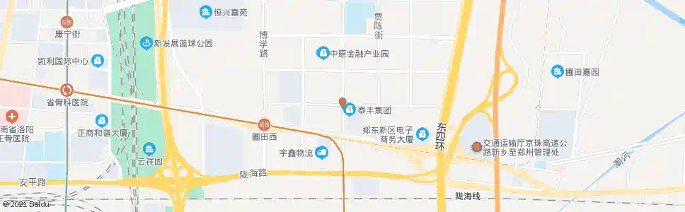 郑州汉风路明理路_公交站地图_郑州公交_妙搜公交查询2025