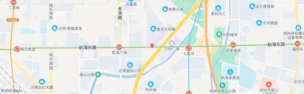 郑州中州大道航海路站_公交站地图_郑州公交_妙搜公交查询2025