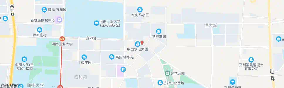 郑州牡丹路莲花街_公交站地图_郑州公交_妙搜公交查询2025