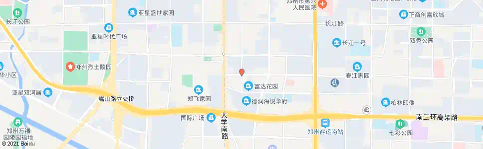 郑州建云街赣江路_公交站地图_郑州公交_妙搜公交查询2025