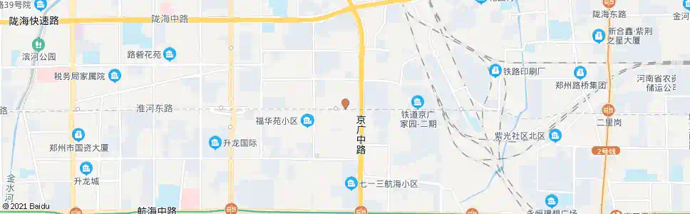 郑州淮河路京广路站_公交站地图_郑州公交_妙搜公交查询2025
