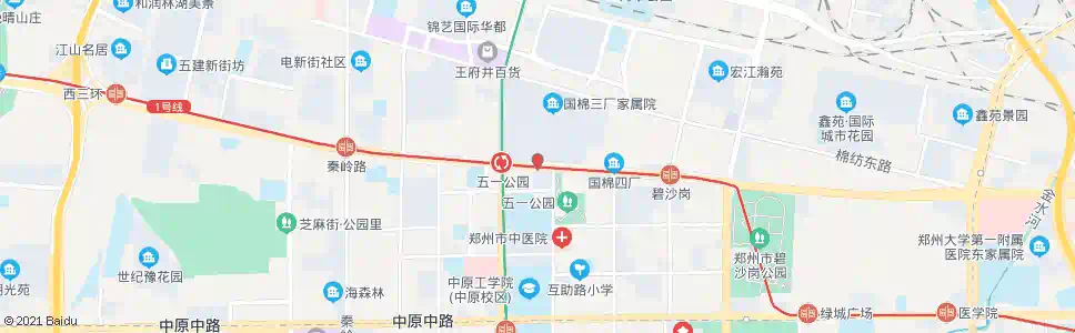 郑州建设路文化宫路站_公交站地图_郑州公交_妙搜公交查询2025