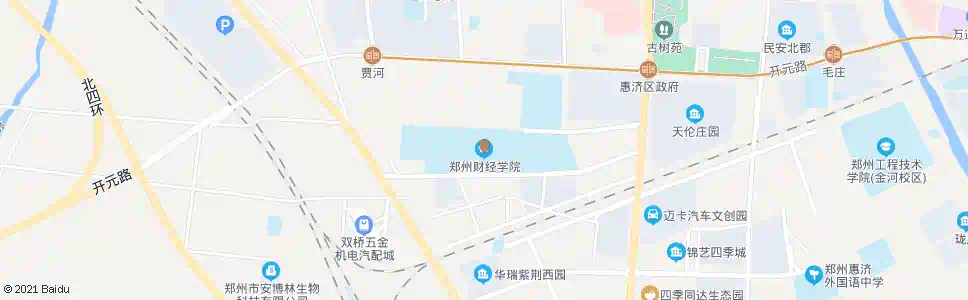 郑州郑州财经学院_公交站地图_郑州公交_妙搜公交查询2025