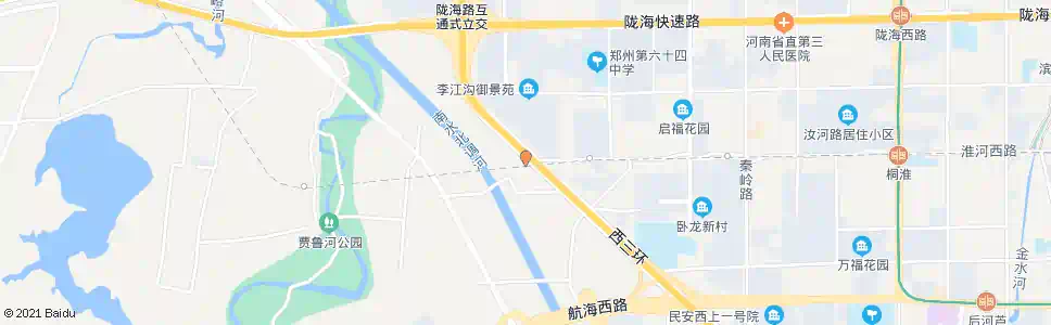 郑州汝河路李江沟_公交站地图_郑州公交_妙搜公交查询2025