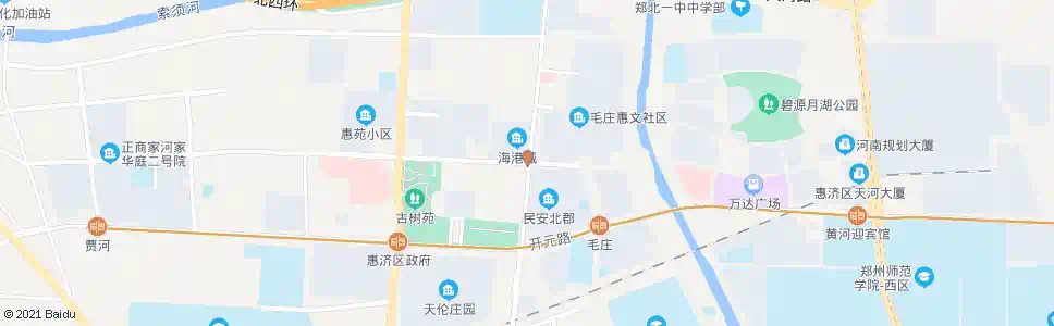 郑州新城路清华园路_公交站地图_郑州公交_妙搜公交查询2025