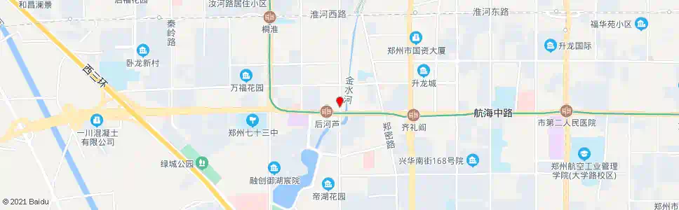 郑州工人路航海路站_公交站地图_郑州公交_妙搜公交查询2025