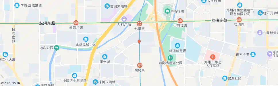 郑州长江东路腾飞路_公交站地图_郑州公交_妙搜公交查询2025