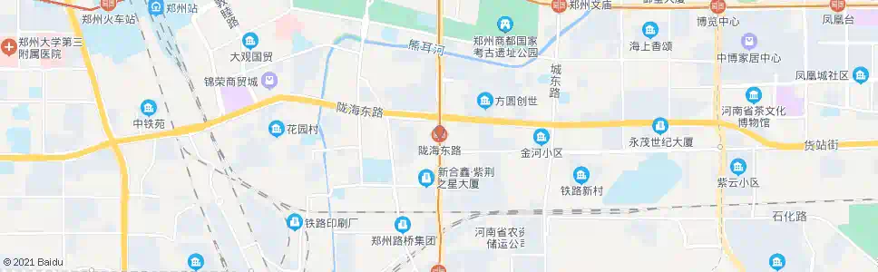郑州陇海东路站_公交站地图_郑州公交_妙搜公交查询2025