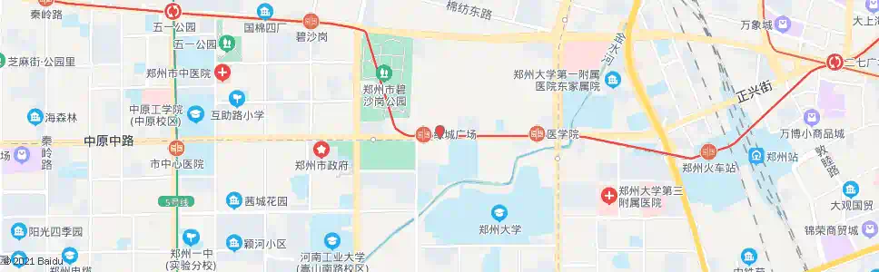 郑州中原路兴华街站_公交站地图_郑州公交_妙搜公交查询2025