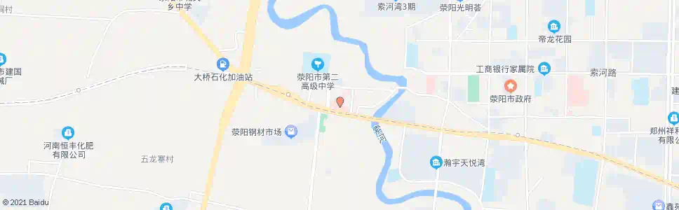 郑州荥阳中医院_公交站地图_郑州公交_妙搜公交查询2026