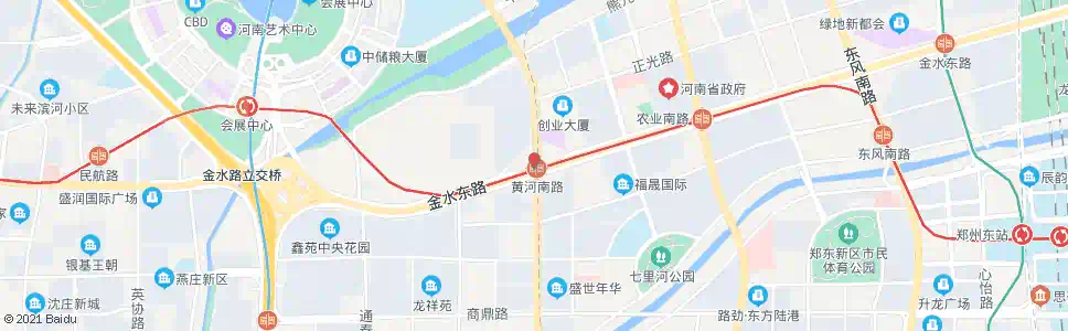郑州黄河南路金水东路_公交站地图_郑州公交_妙搜公交查询2025