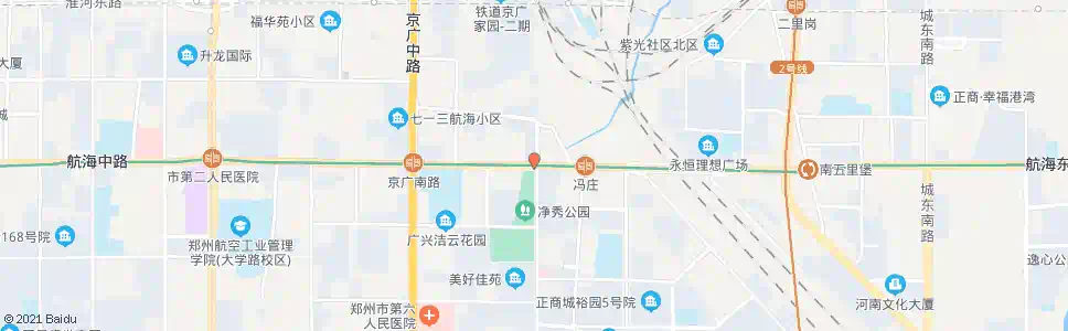 郑州碧云路航海路_公交站地图_郑州公交_妙搜公交查询2025