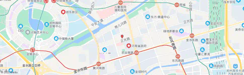 郑州民生东街正光路_公交站地图_郑州公交_妙搜公交查询2025