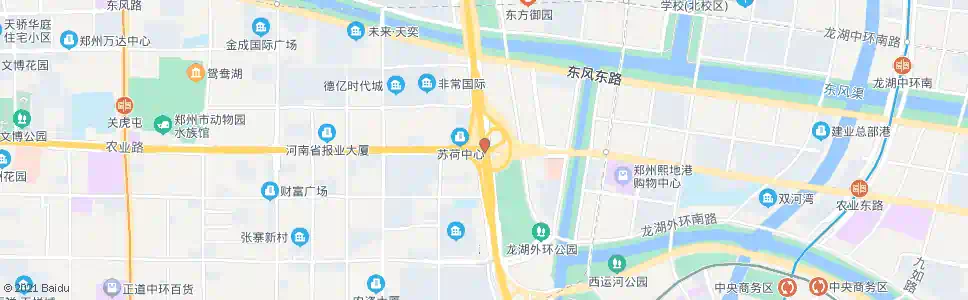 郑州中州大道农业路站_公交站地图_郑州公交_妙搜公交查询2025