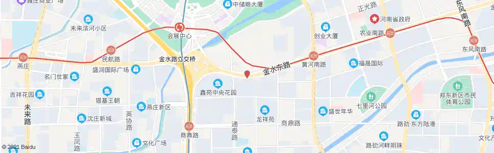 郑州金水东路通泰路_公交站地图_郑州公交_妙搜公交查询2025