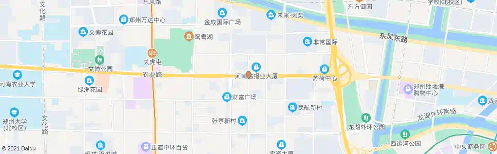 郑州农业路经二路_公交站地图_郑州公交_妙搜公交查询2025