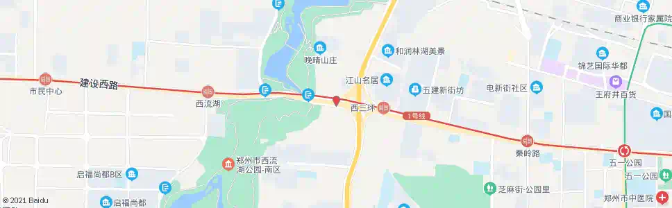 郑州建设西路柿园_公交站地图_郑州公交_妙搜公交查询2025
