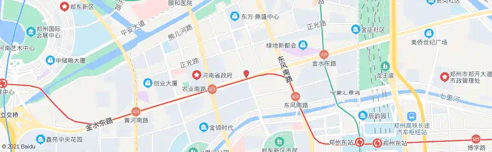 郑州金水东路众旺路_公交站地图_郑州公交_妙搜公交查询2025