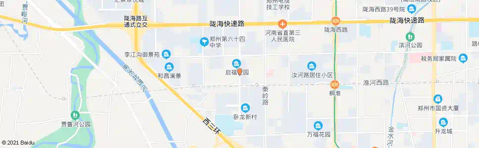 郑州华山路淮河路_公交站地图_郑州公交_妙搜公交查询2025